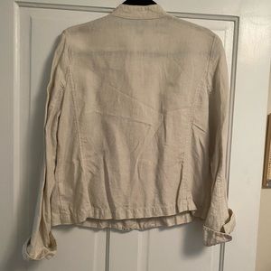 Eileen Fisher Jackets & Coats - Eileen Fisher Irish Linen Flax Jacket Blazer M Eileen Fisher Jackets & Coats - Eileen Fisher Irish Linen Flax Jacket Blazer M